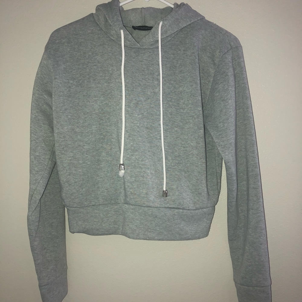 Cropped pull over